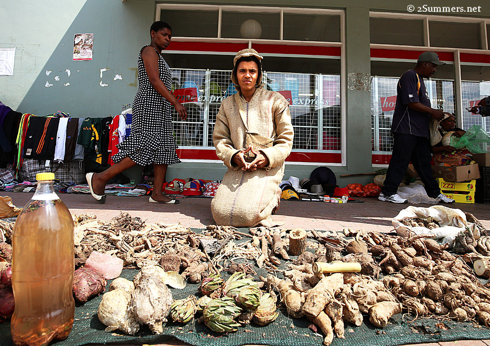 Rasta medicine man in Graaff-Reinet