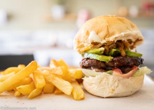 Bacon-avo burger from Hodad's in Edenvale
