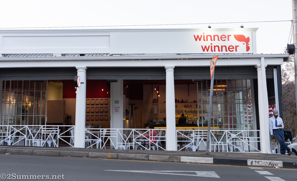 Winner Winner restaurant in Melville.