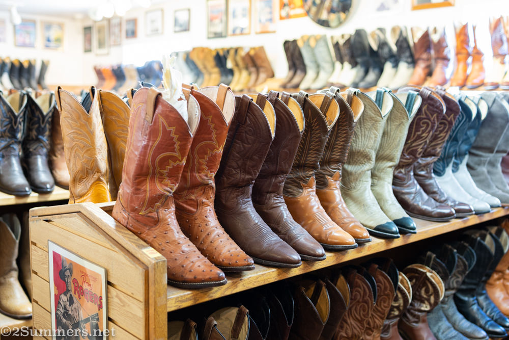 Cowboy boots at