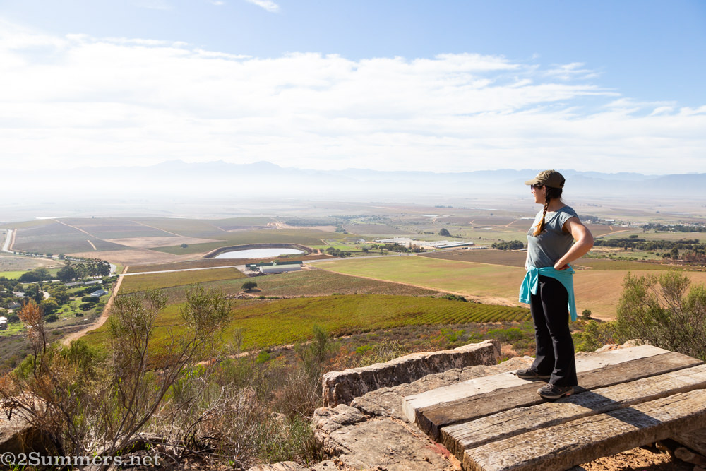 Heather hiking in the Swartland