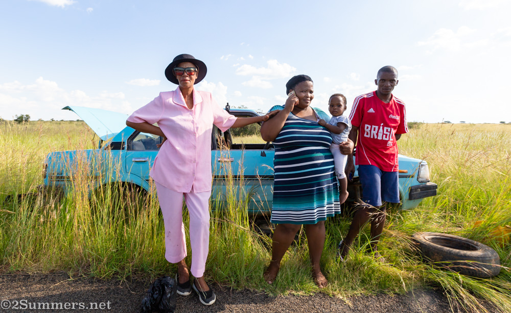 Rosie outside Kameel