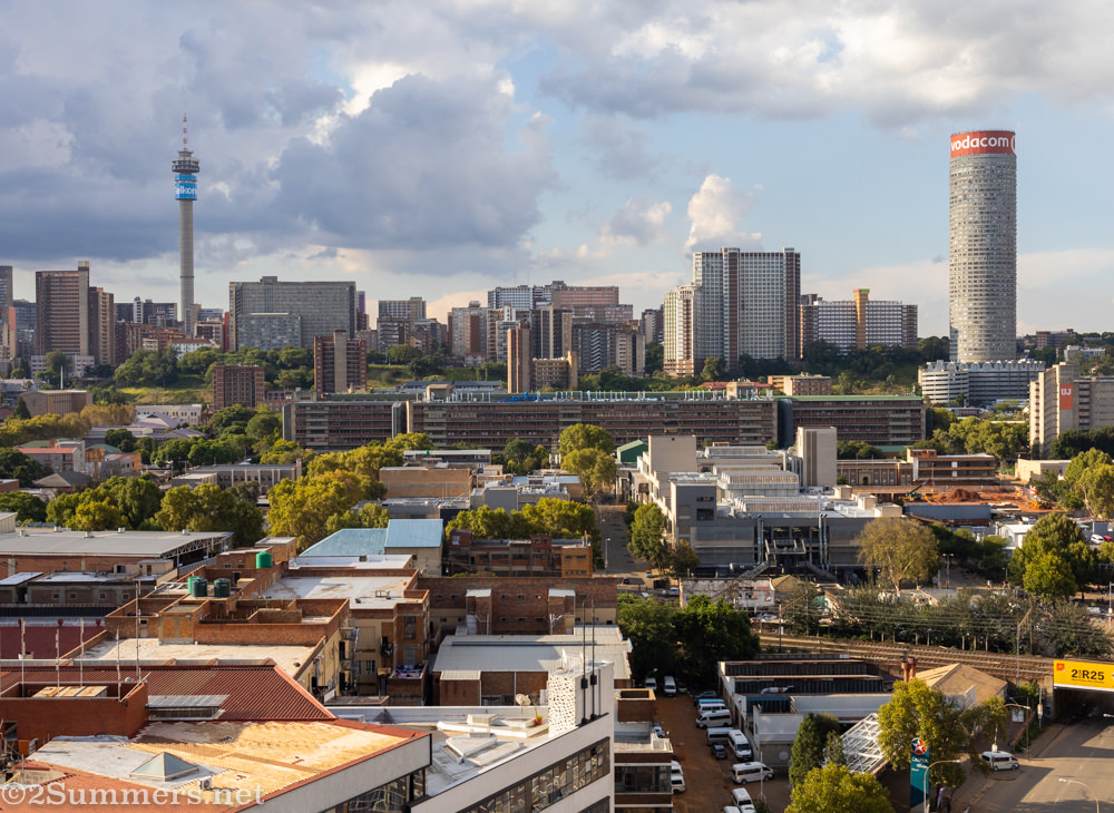 View of Hillbrow skyline.
