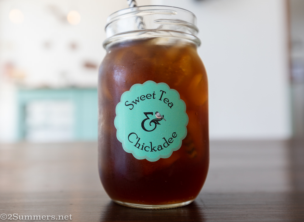 A glass of sweet tea