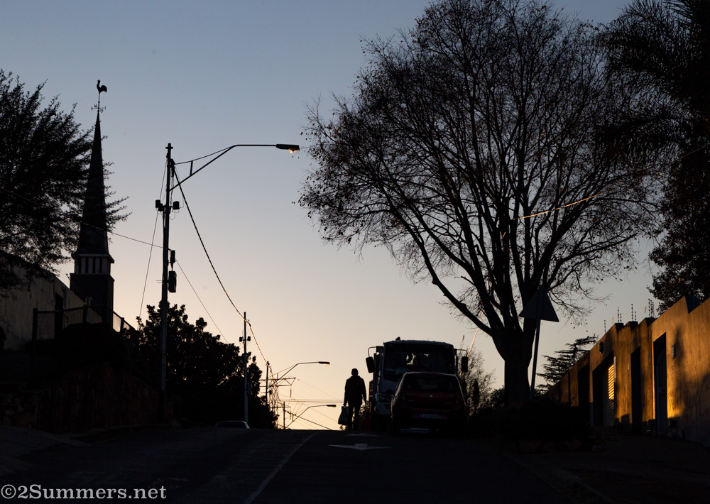 Sunrise outside Heritage Baptist Church