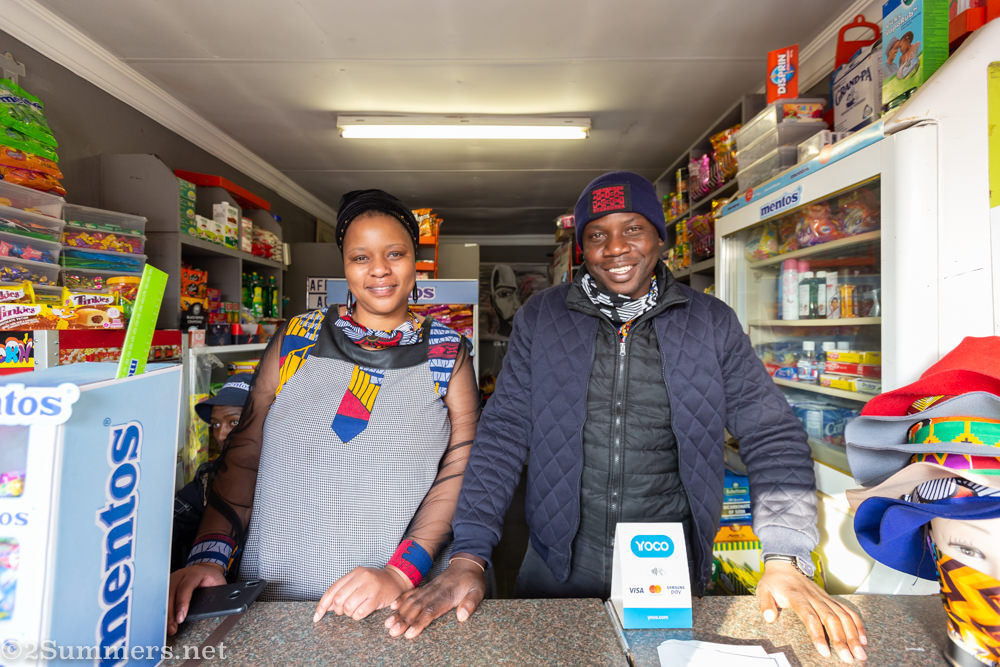 Bongani and Bongi at African Accents