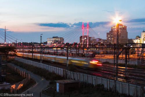 Braamfontein sunset 2012