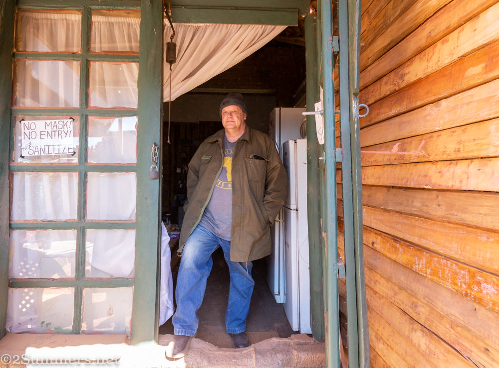 Daniel Geyer at Villa Gloria in Krugersorp