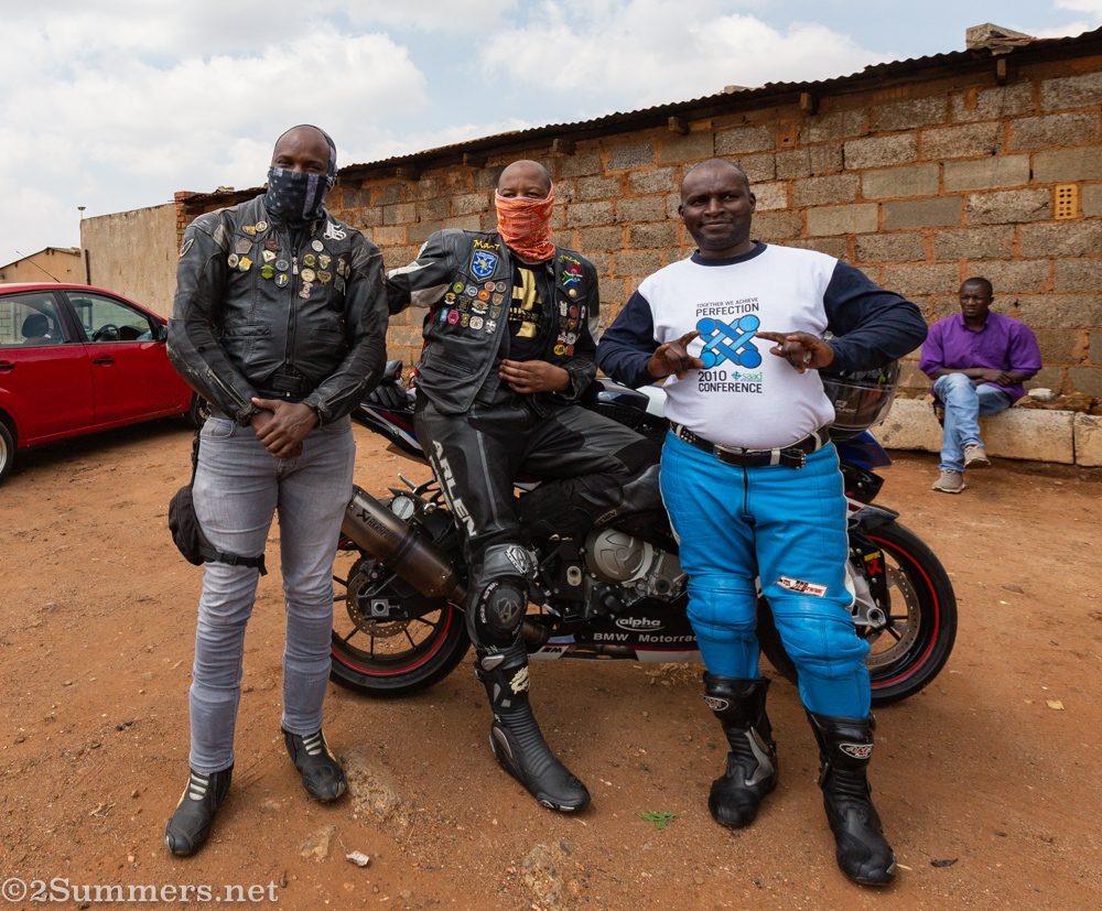 Biker dudes in Katlehong