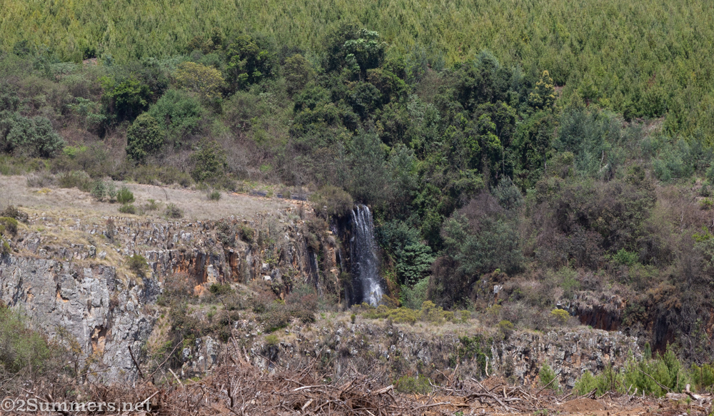 Battery Creek Waterfall from a distance