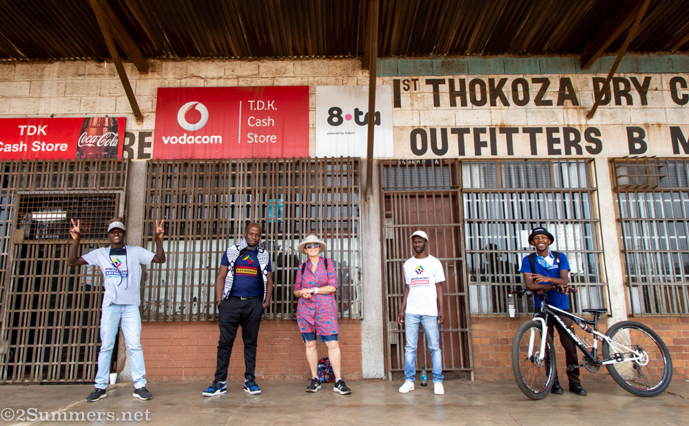 Group picture from Spaza Shop Tour