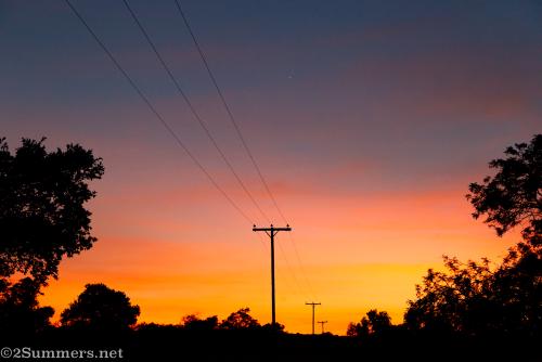 Sunrise on New Years Day, 2021