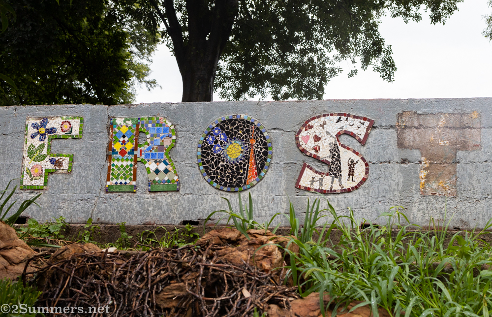 Mosaic in Kingston Frost Park
