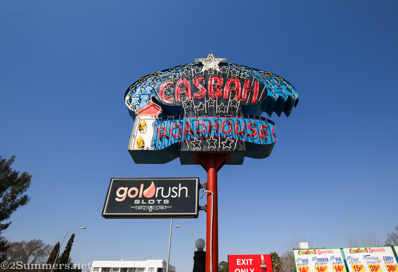 Casbah neon sign