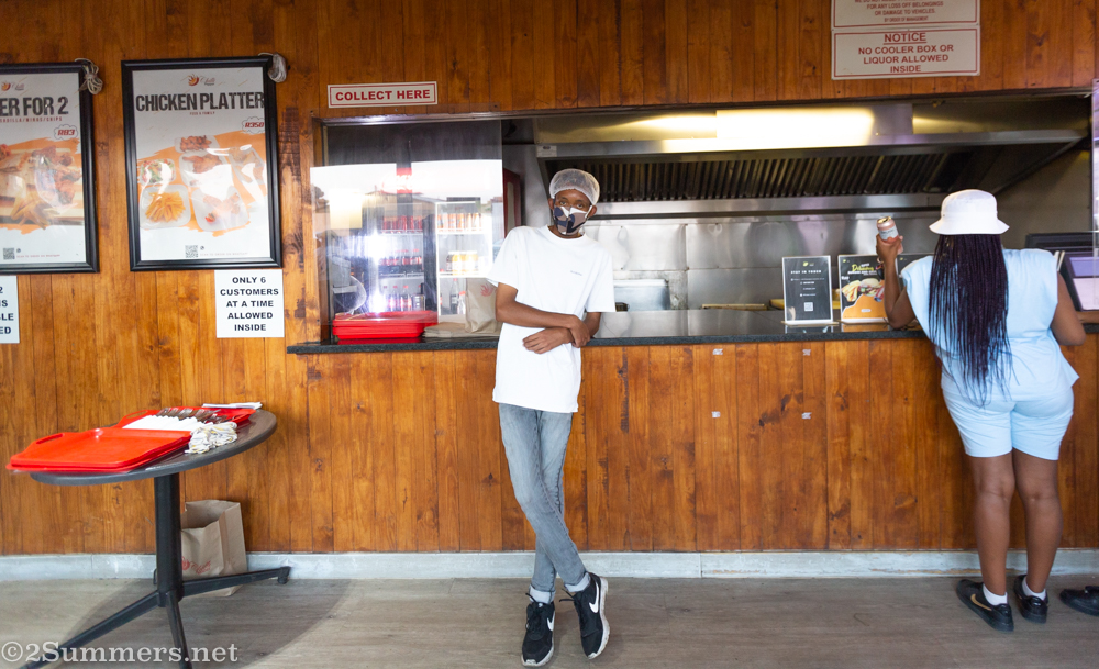 Staff member at Chilli Pepper on Immink Drive