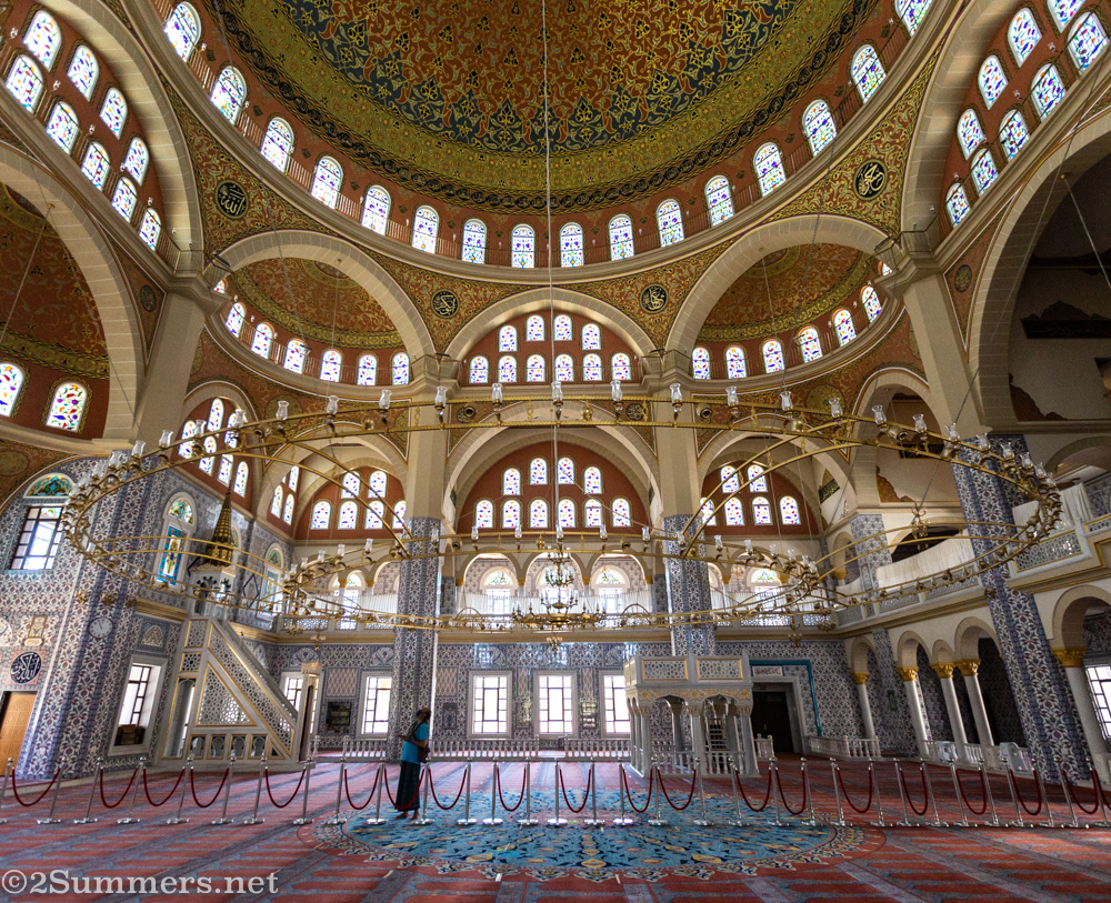 Inside the Turkish Mosque