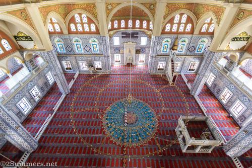 View from the top of the Nizamiye Mosque