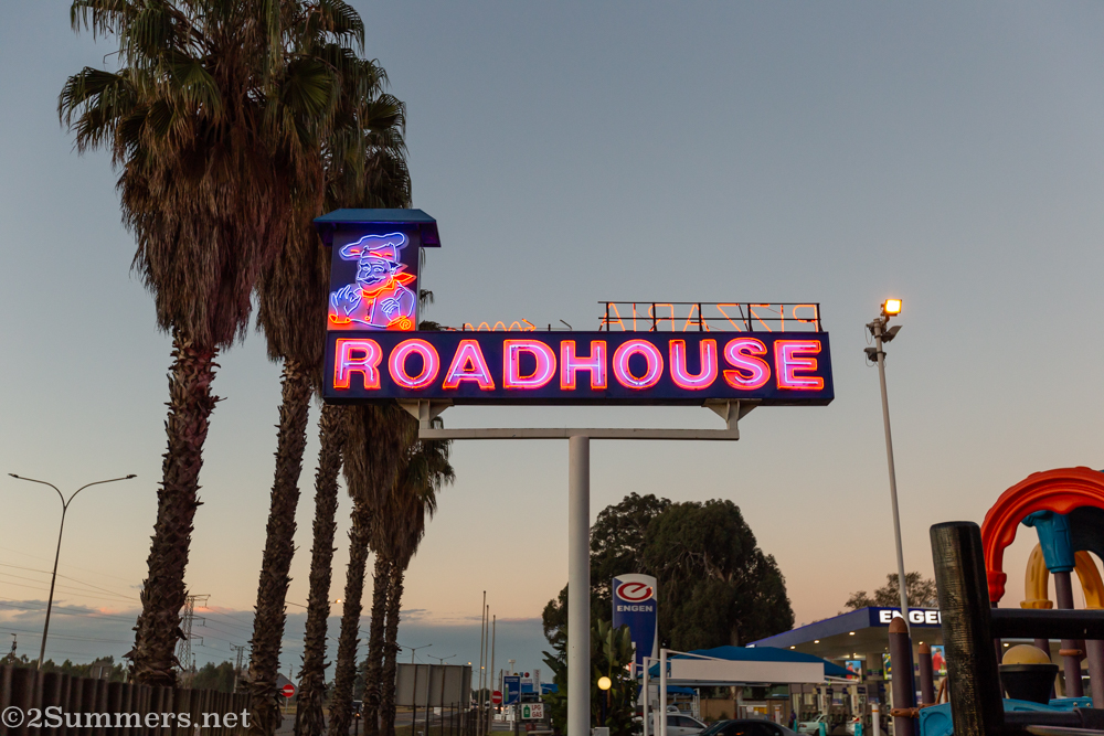 Roadhouse neon sign