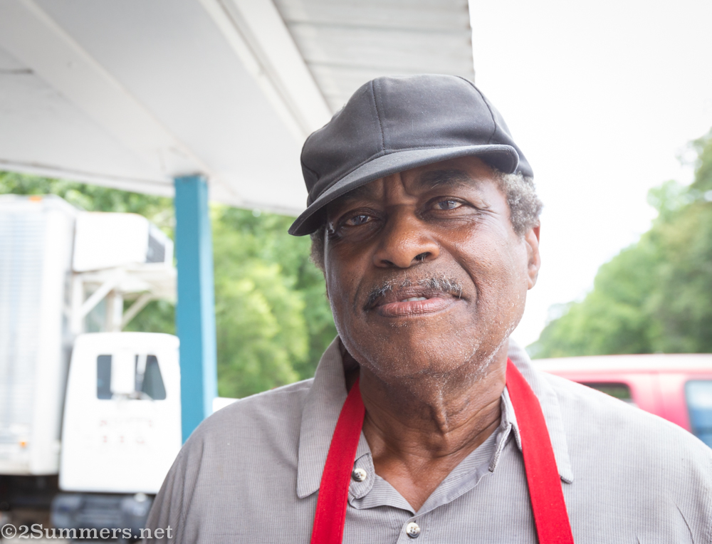 Thomas from the smokehouse at Scott’s