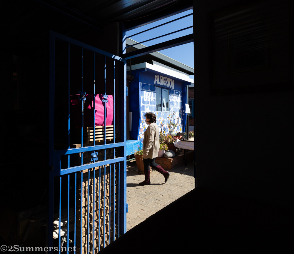 Lady passing at Alberton SPCA