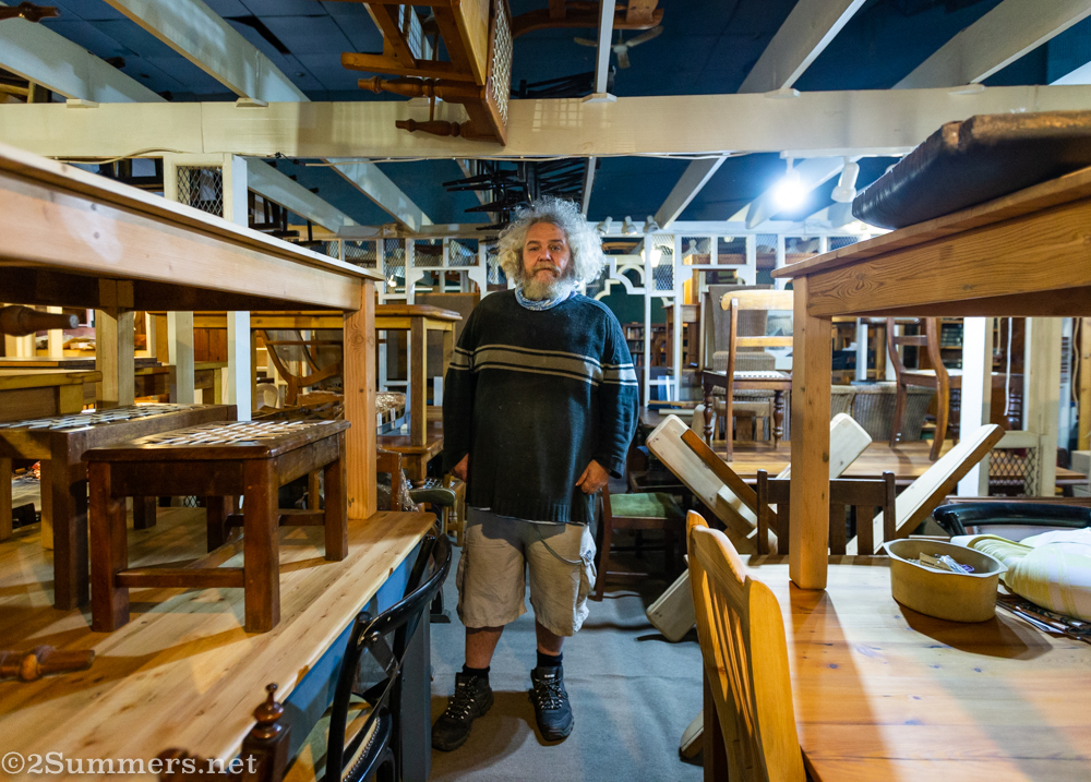 Simon Peacock of Cape Cottage Furniture