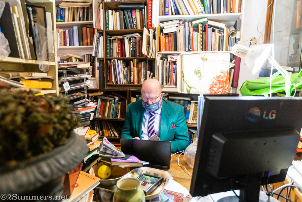 Mark Inman at the Old Limpopo Curiosity Shop