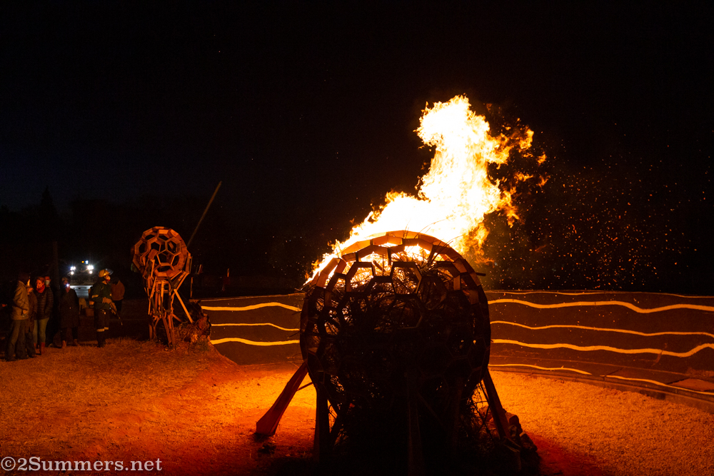 The start of the Brixton Burn