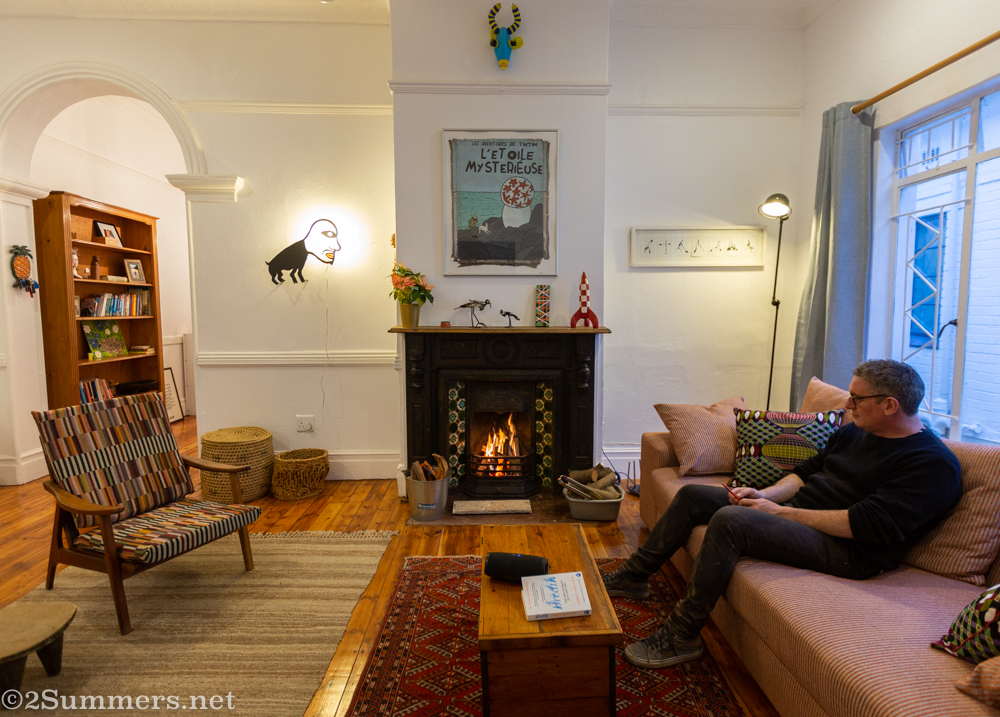 Fireplace in the new house