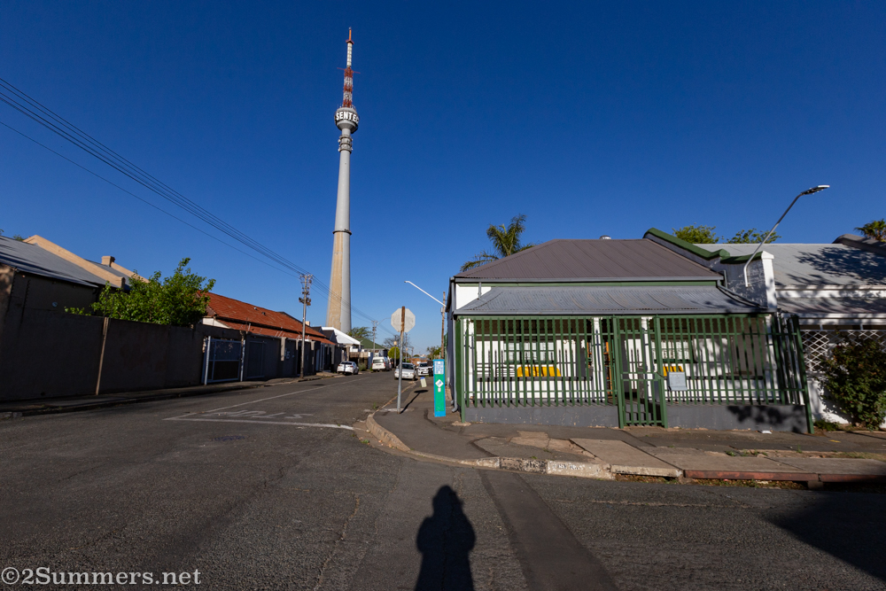 Sentech Tower in the late afternoon