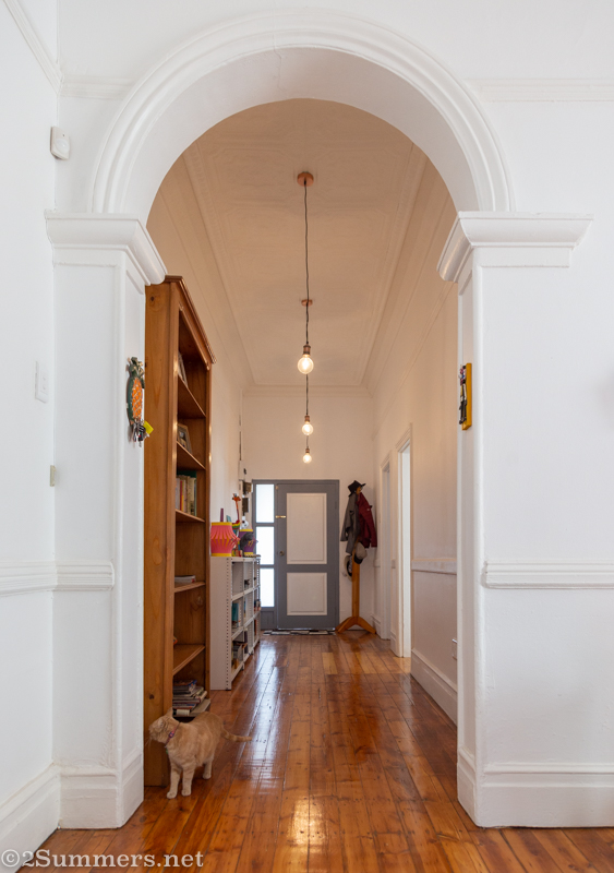 Hallway in the Brixton house