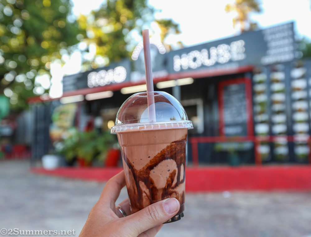 Chocolate milkshake