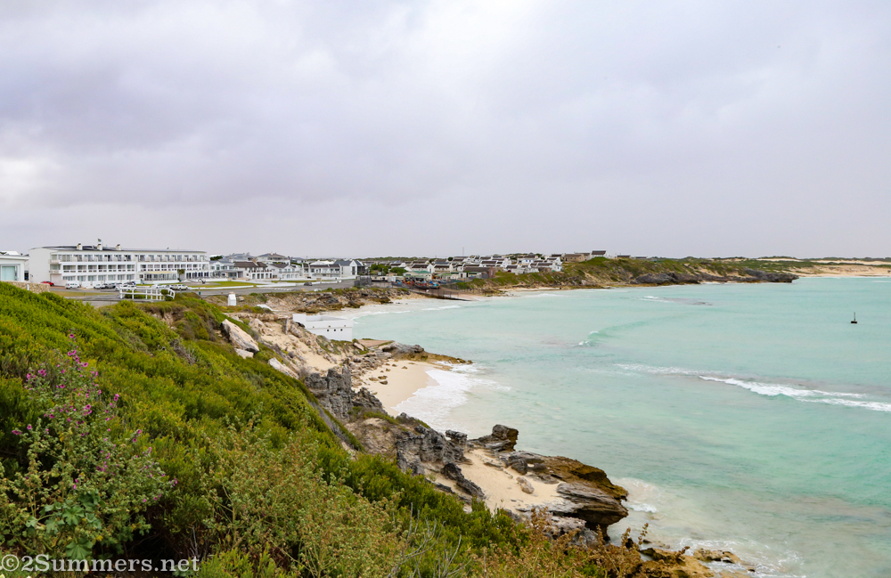 The town with the hotel in the middle