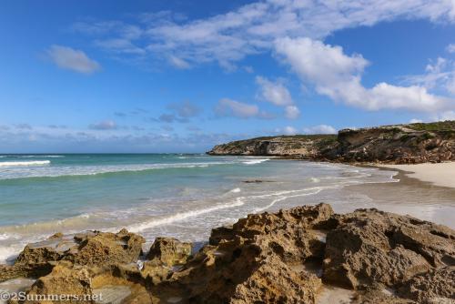Incredible ocean view at the beach in Arniston
