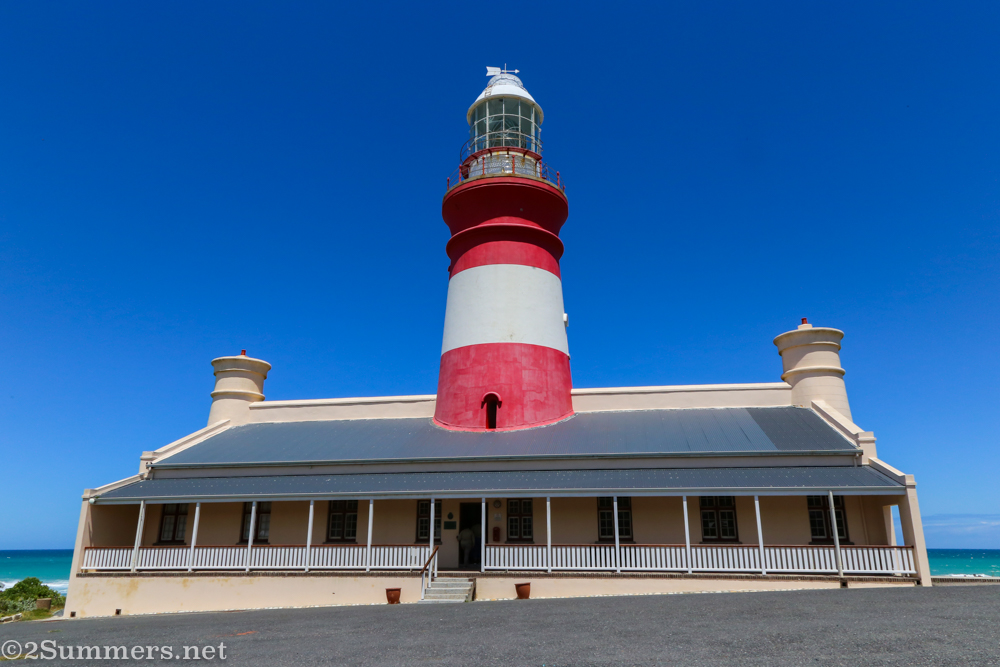 Agulhas Lighthouse from the back
