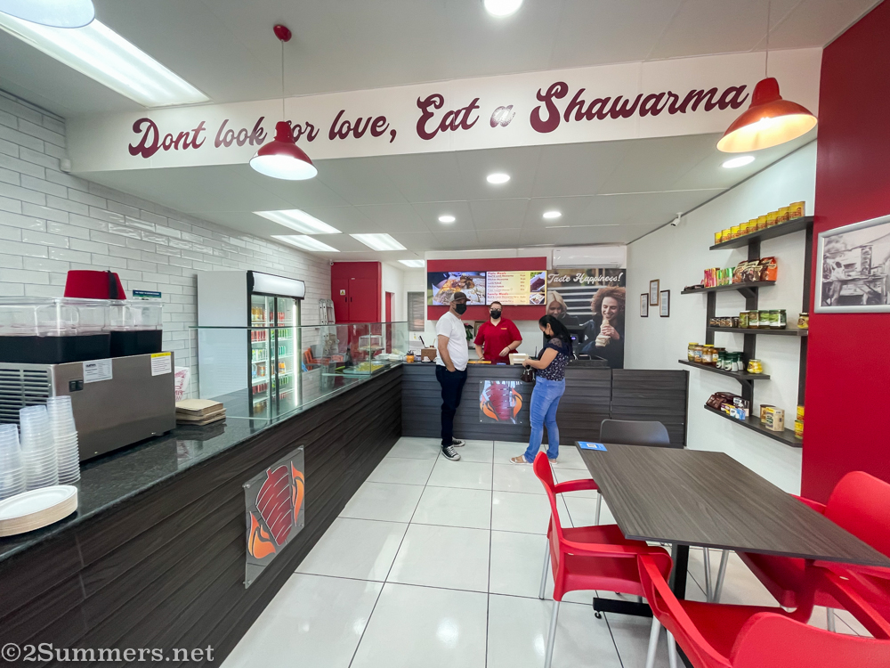 Inside King Arabic Sandwich