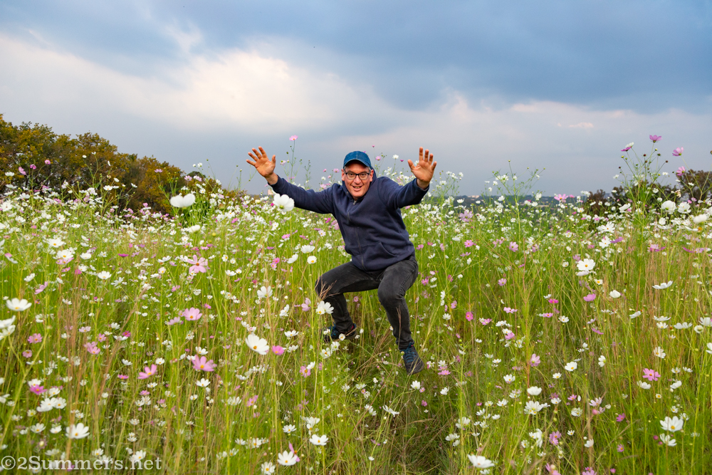 Thorsten jumping in the cosmos
