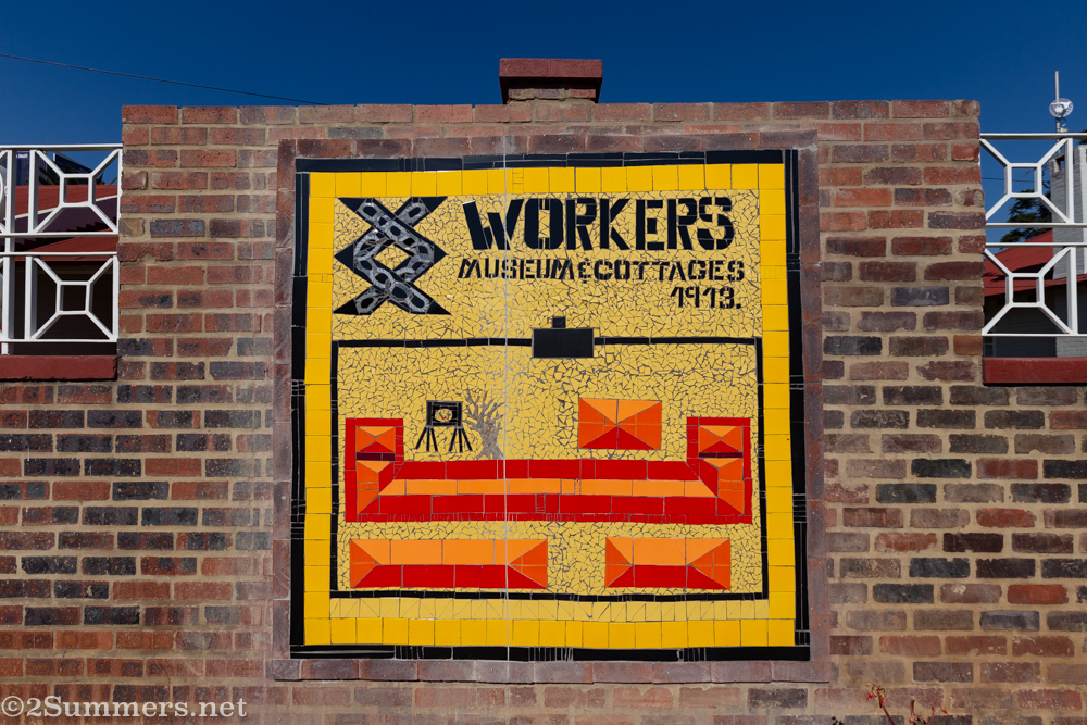 Workers Museum Cottages mosaic