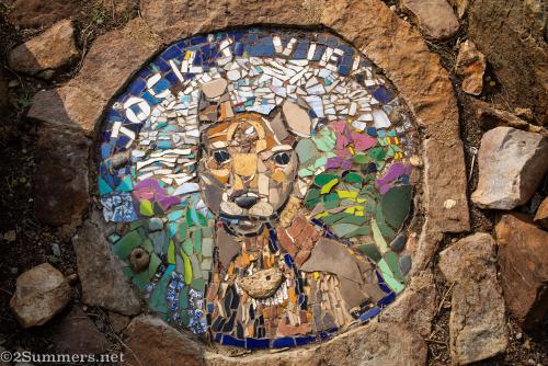 Andrew Lindsay mosaic, Jock's View, in the Wilds
