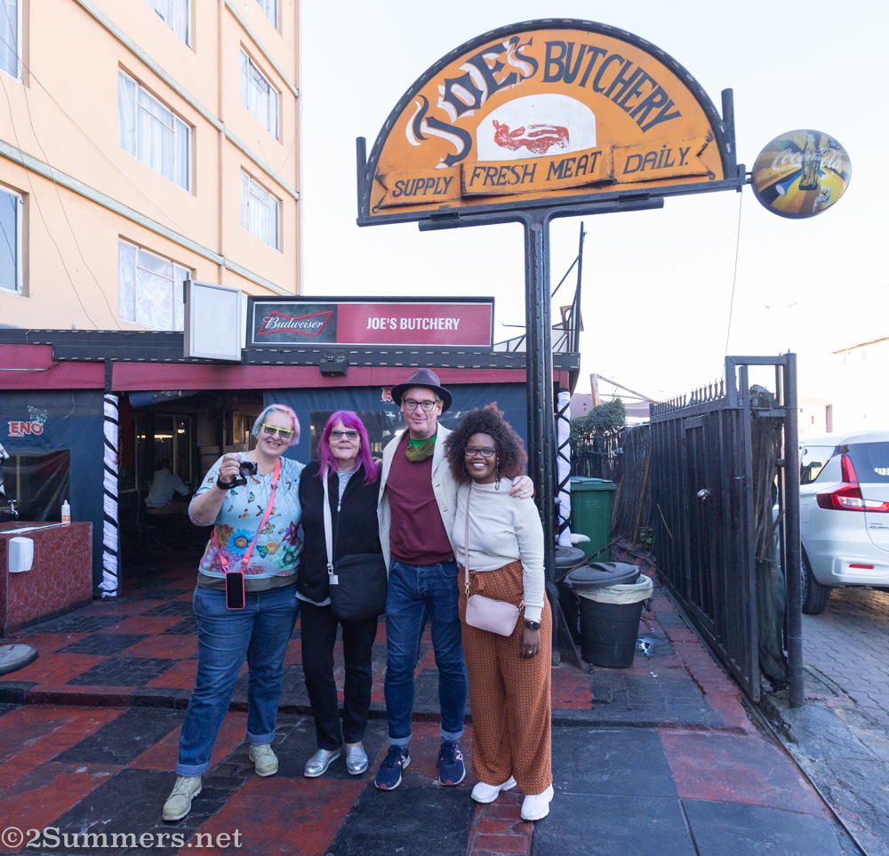 Tour group at Joe’s Butchery