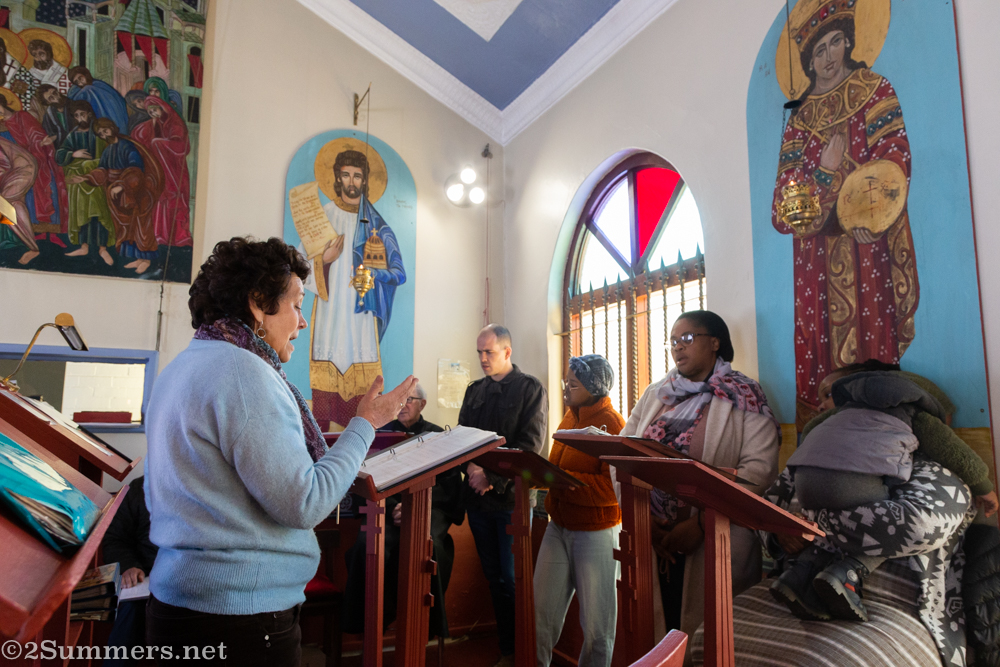 Georgia the choir director
