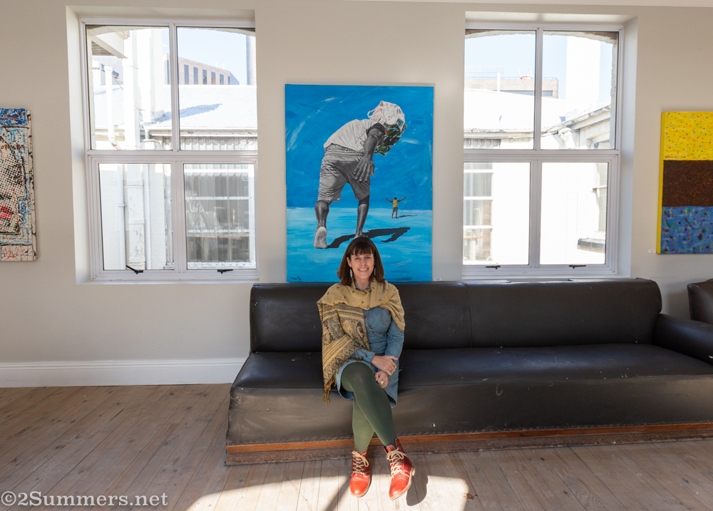 Heather at the Rand Club