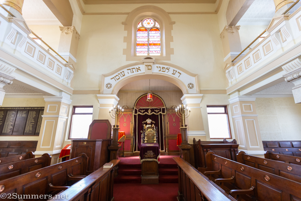 Inside the Lions Shul, Doornfontein