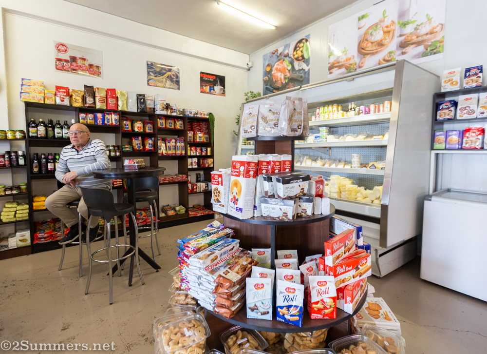 Inside the Italian Cheese Deli