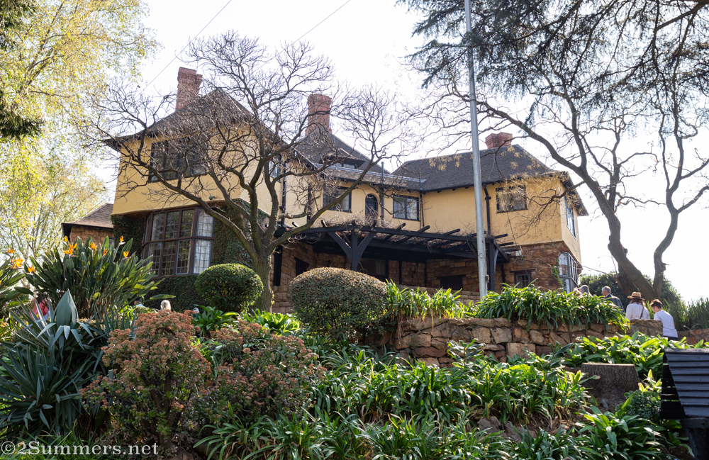 Another angle of the mansion