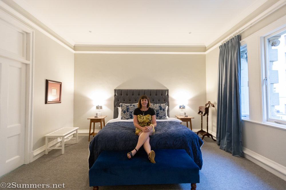 Heather in Room 7 at the Rand Club