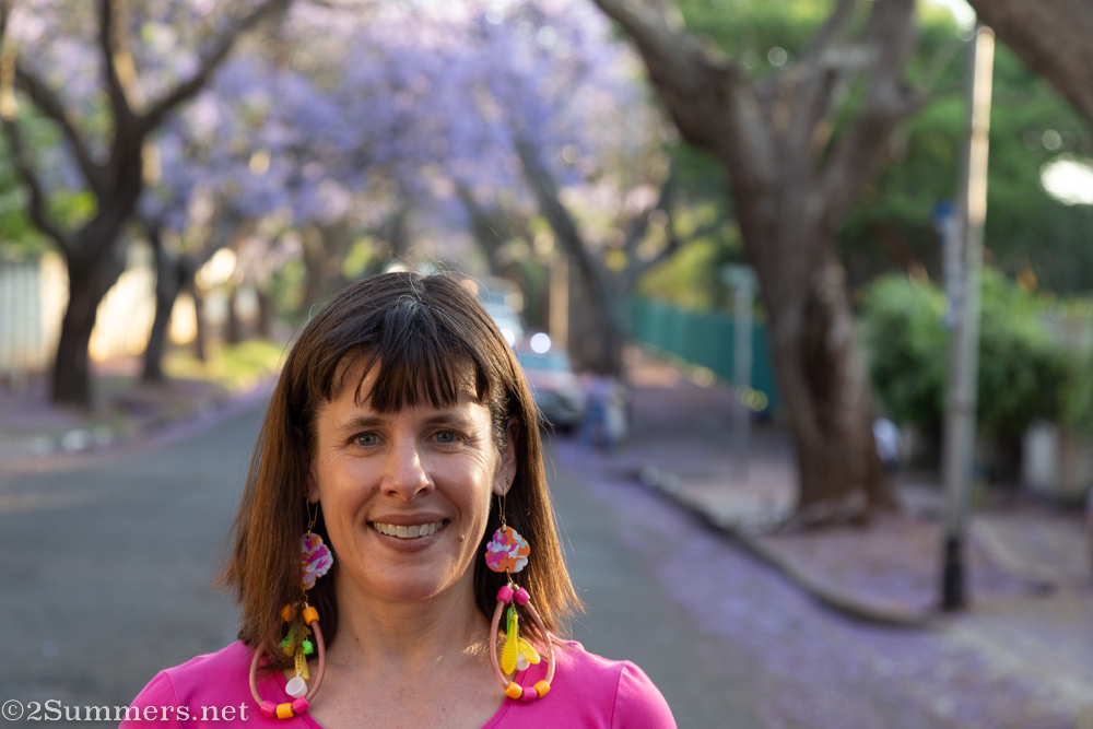 One last purple portrait