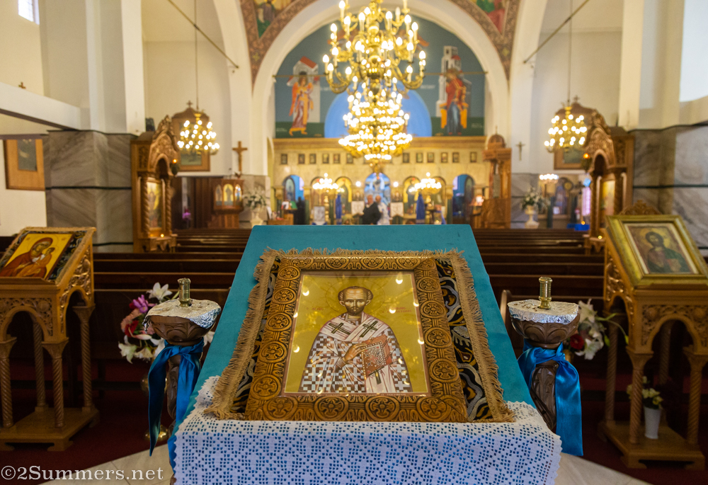 Inside the Greek Cathedral