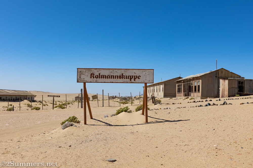 Kolmanskop sign