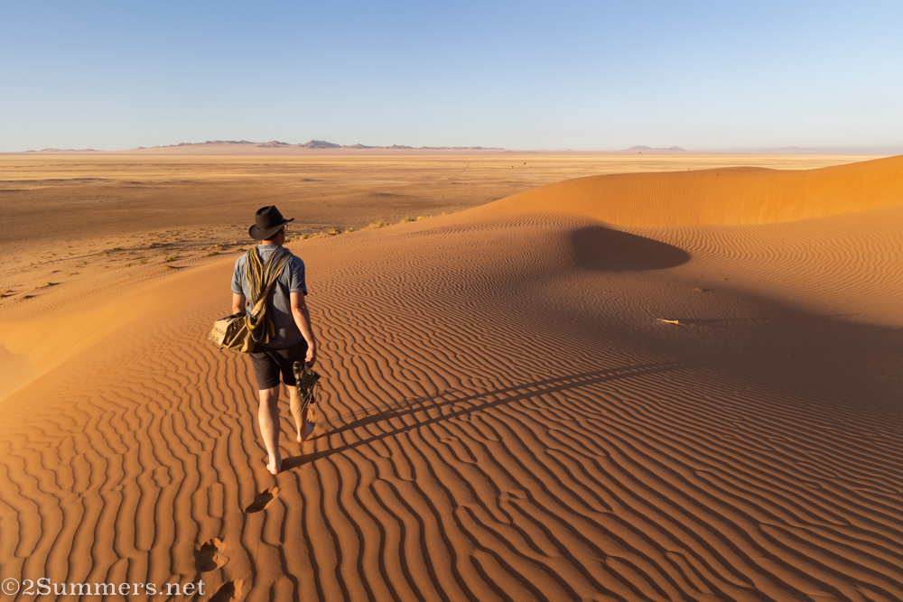 Thorsten on the Koichab dunes