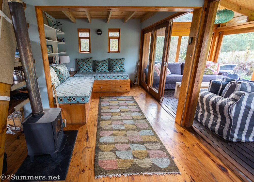 Downstairs of the Timber House